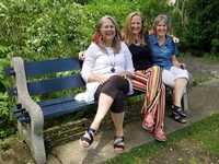 Gallery Photo of Leah with Ingrid Cryns and Carol L. Melnick; bioenergetic colleagues in Toronto