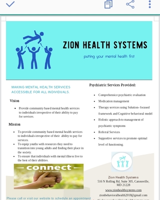 Photo of Ifeoluwa Oyefeso - Zion Health Systems, Psychiatric Nurse Practitioner, DNP, CRNP