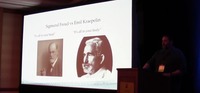 Gallery Photo of Gave a talk at a conference recently, you can find the whole talk on my YouTube channel!