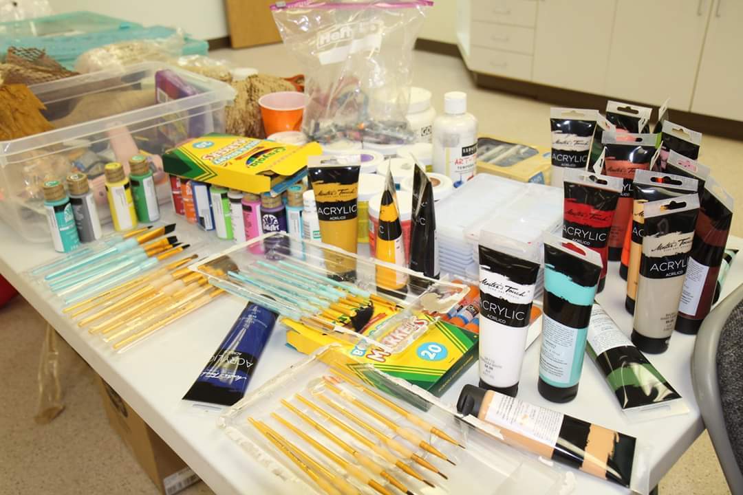 Gallery Photo of We use simple art supplies.