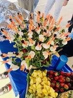 Gallery Photo of Fancy veggies from cooking class for parent weekend.