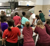 Gallery Photo of Cooking classes with Chef Junior.