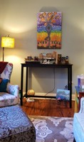 Gallery Photo of therapy space; view from therapy couch