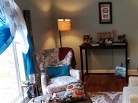 Gallery Photo of therapy space; view from the therapy couch