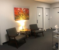 Gallery Photo of Inside the waiting room area for Jami Pugh's office at Counseling & Art Therapy Center of Chicago in Downtown Chicago near Millennium Station.