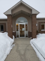 Gallery Photo of Front door.  In the suite near Bliss Massage.  Next door to Prairiewood post office; behind Scheels Home and Hardware; south west of Bell Bank.