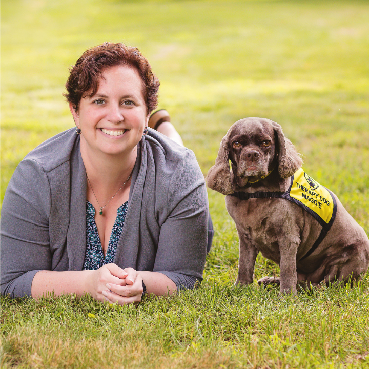 Dr. Julie & Therapy Dog Maggie