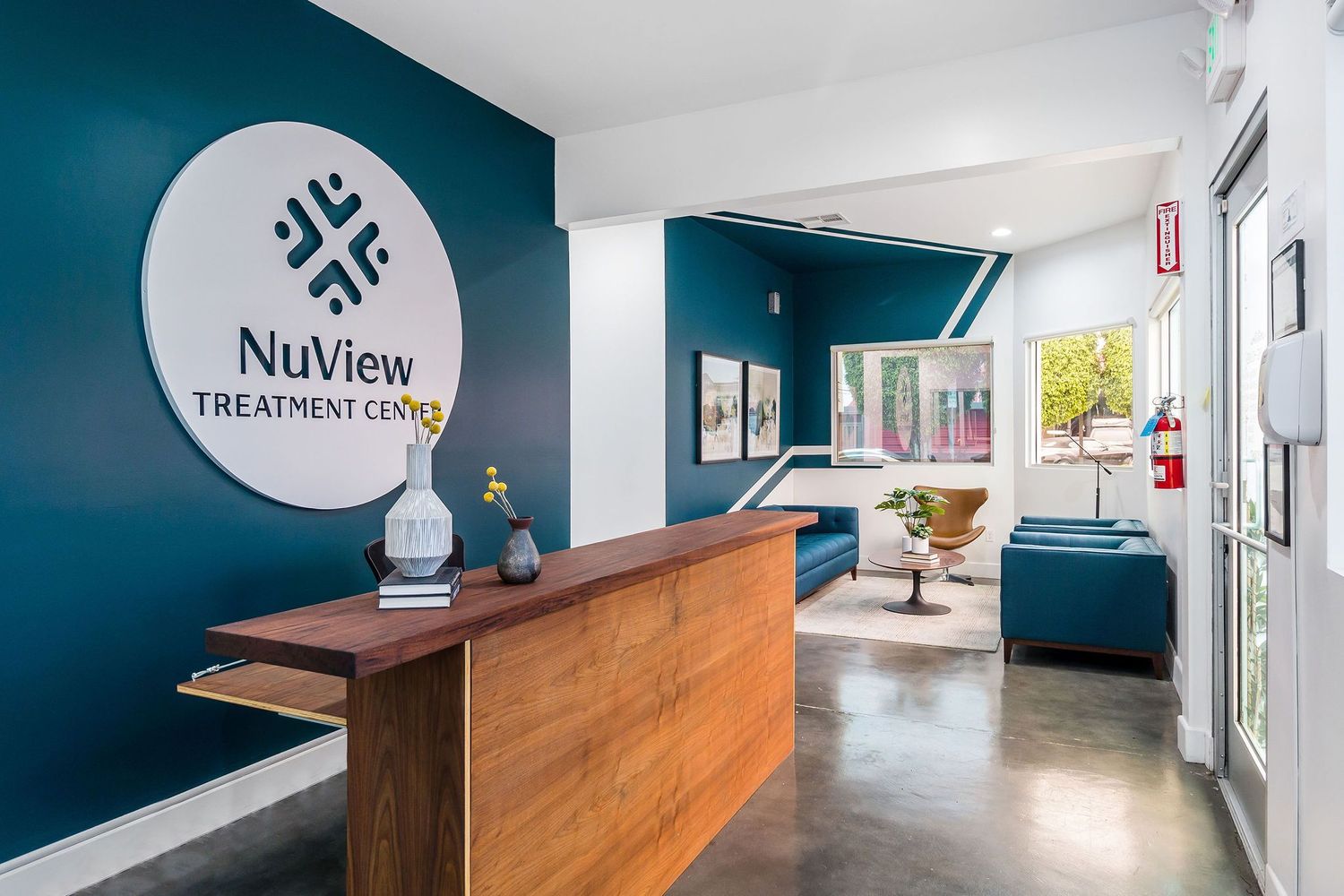 Gallery Photo of NuView Treatment Center's front desk