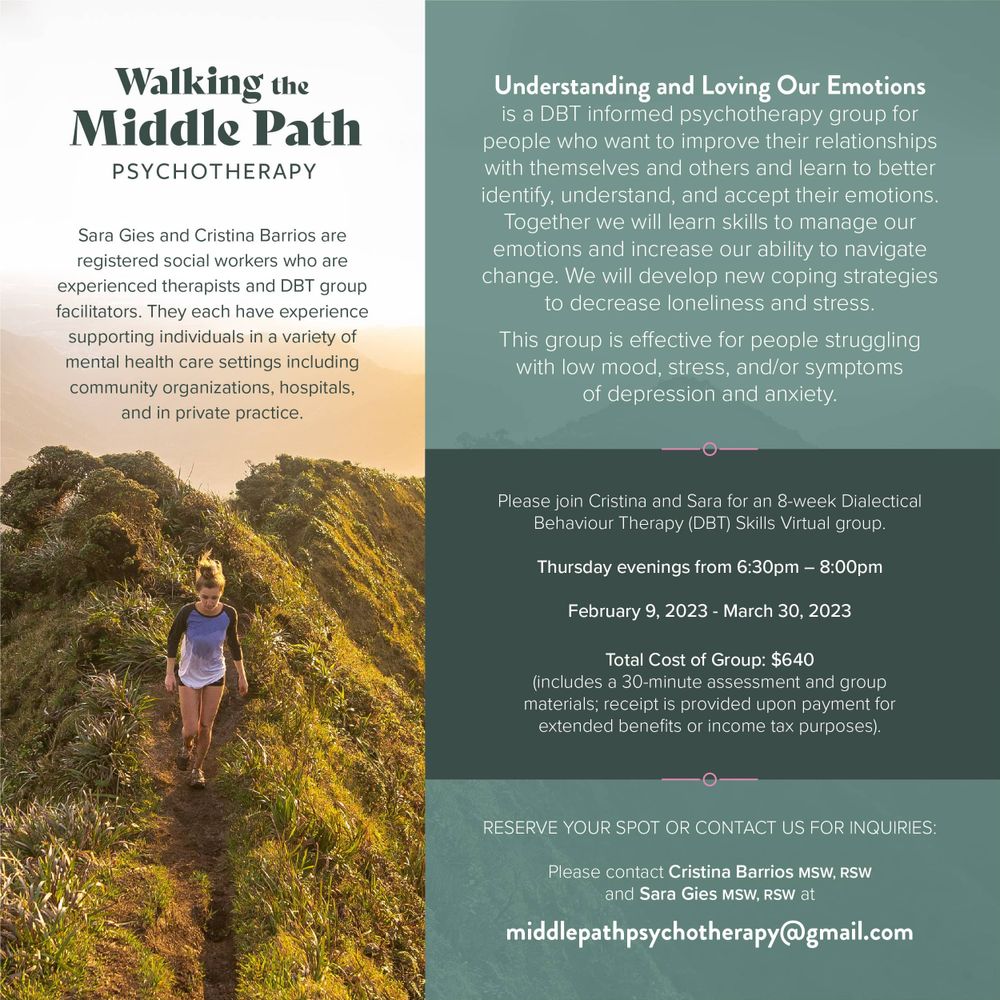 Upcoming DBT Group Offering - please contact for more information.