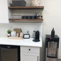 Gallery Photo of Our beverage station for clients