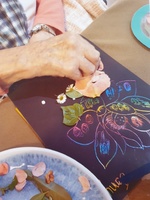 Gallery Photo of Art Therapy can assist people with dementia or in aged care facilities, by unlocking their dormant creativity and helping them remember happy memories