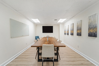 Gallery Photo of Clean, luxurious, and tech advanced Professional Conference room, space for rent.