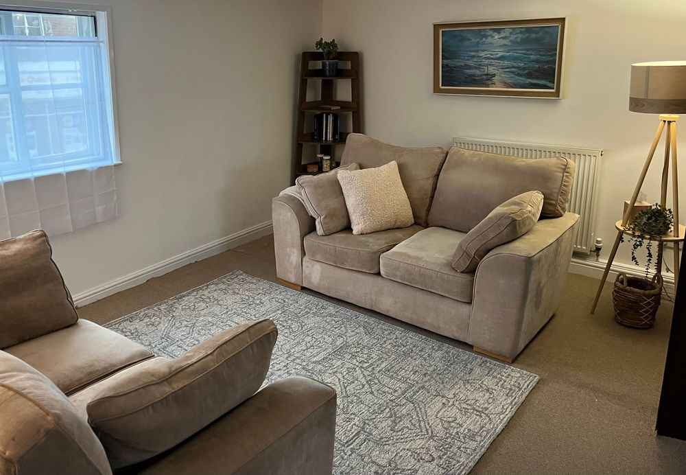 My cozy, safe room ready to welcome you. 