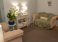 Gallery Photo of Jennifer’s serene and comfortable office.