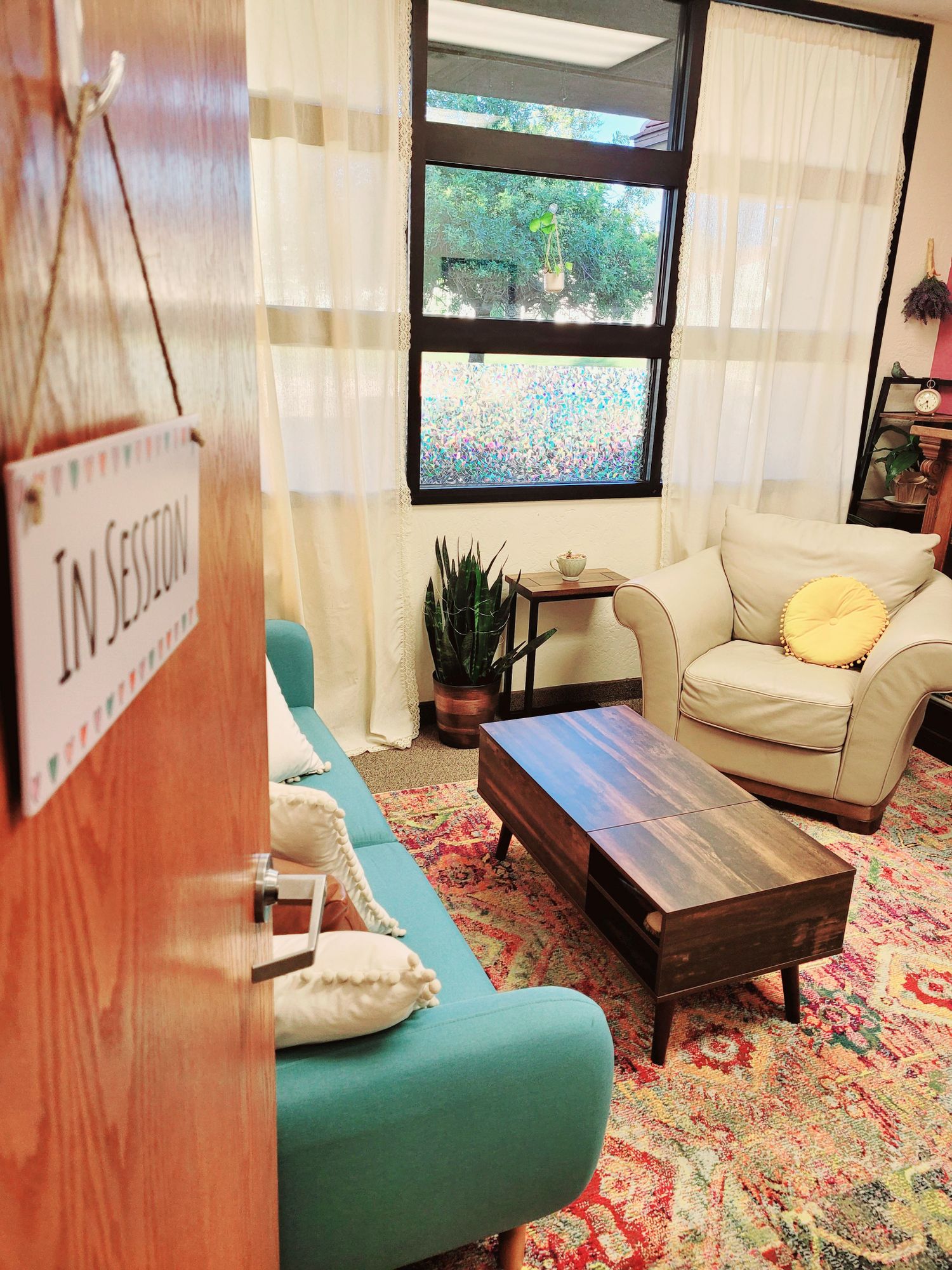 Gallery Photo of Our beautiful, safe, healing space at Warm Milk and Honey Healing Psychotherapy Services.   