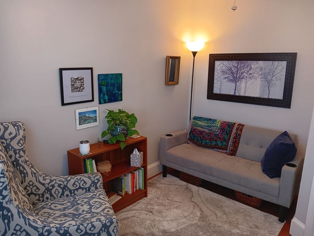 A safe place for support and to explore or unpack