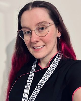 Photo of Rebekah Price, Psychotherapist, MA, HCPC-Music Therap.