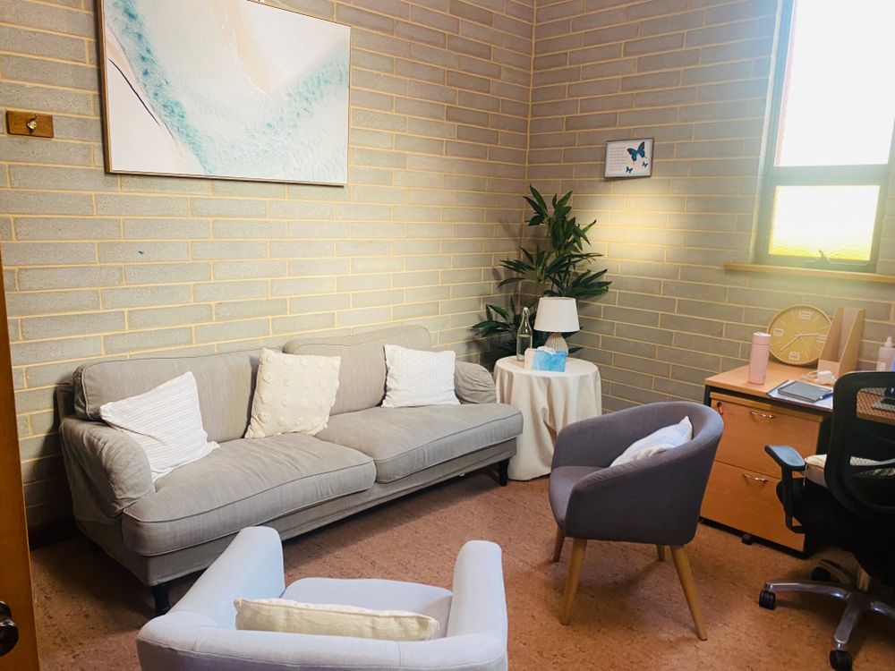 Counselling room within church facilities, private and comfortble