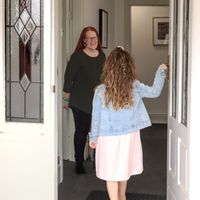 Gallery Photo of Welcoming clients