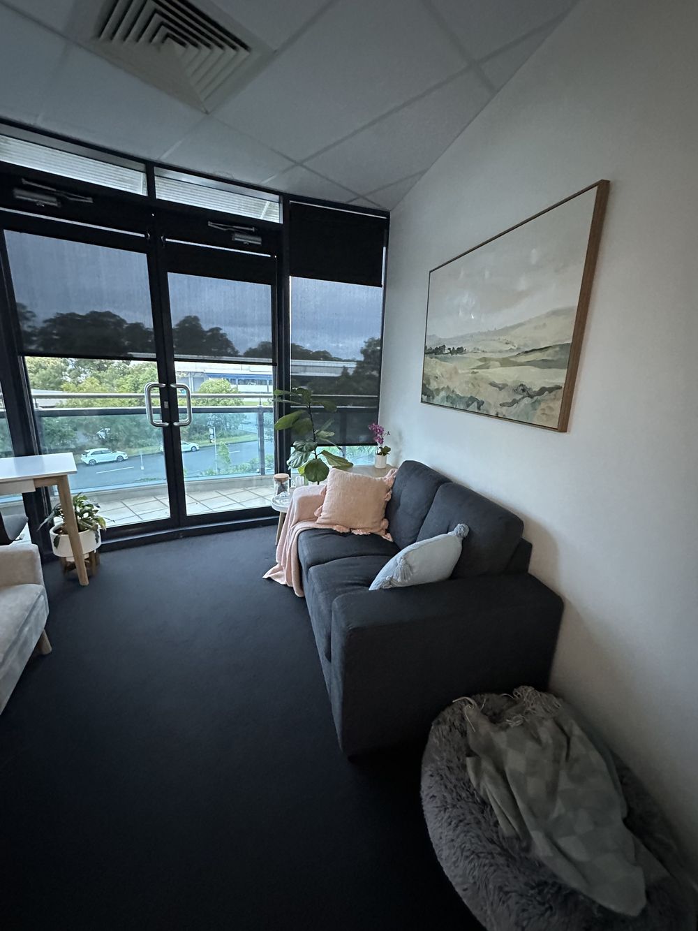 Natural light, great view, comfy and cosy clinic rooms