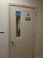 Gallery Photo of Waiting room door (from the long hallway)