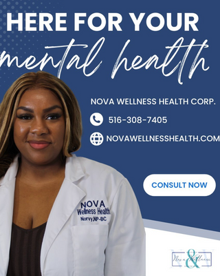 Photo of Norvy Jean -  NOVA Wellness Psychiatry, DNP, PMHNP, Psychiatric Nurse Practitioner