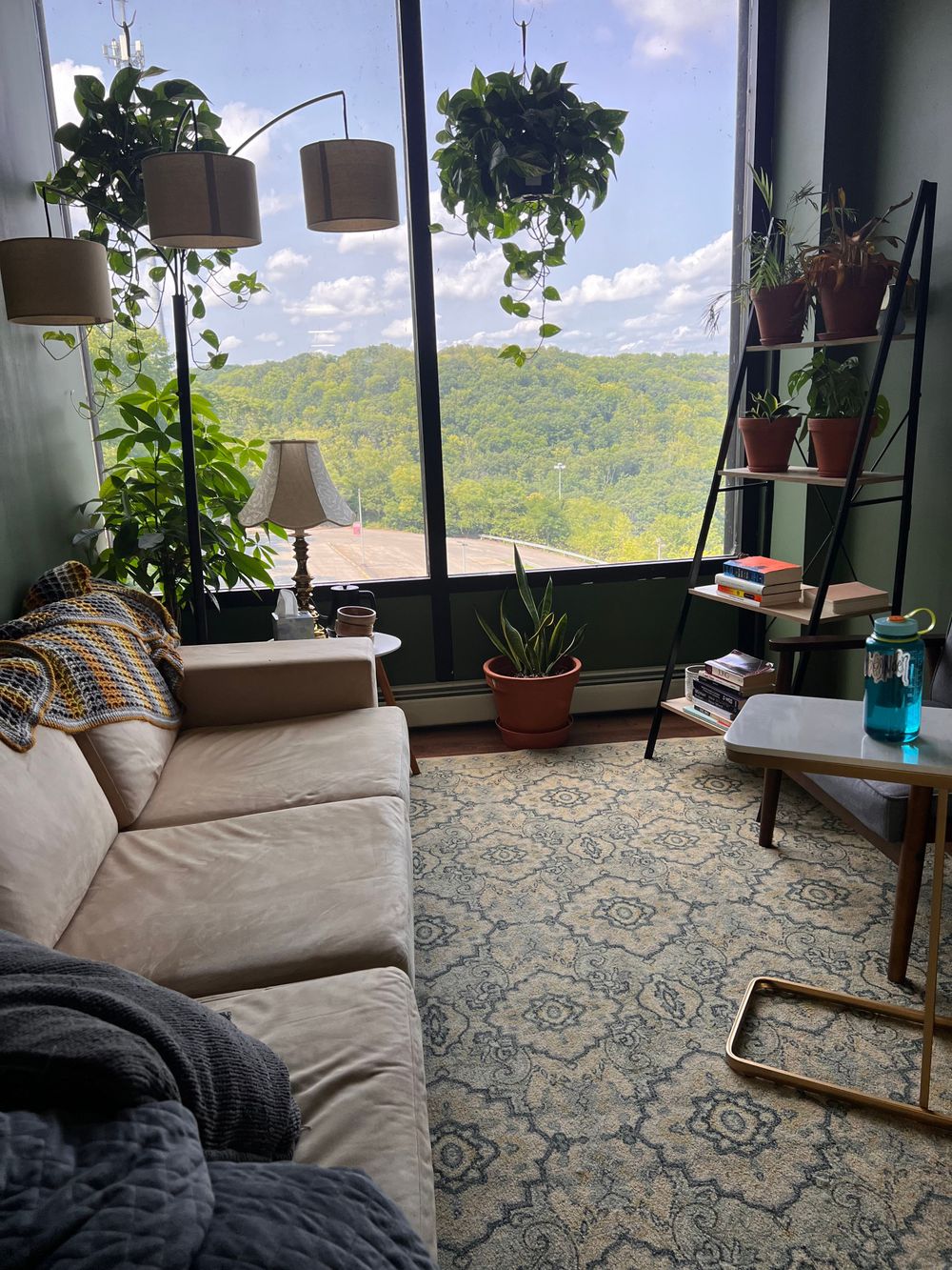 Our office space at 2300 Montana Ave overlooking Mt. Airy.