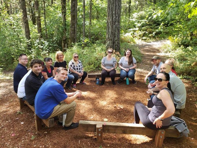 Group photo from outdoor activities