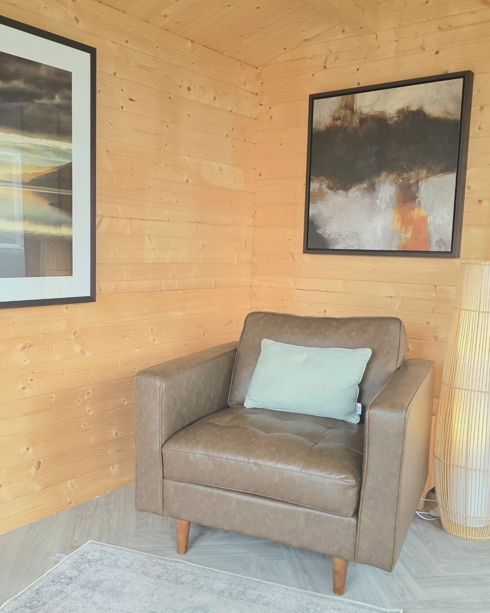 My cosy cabin therapy space