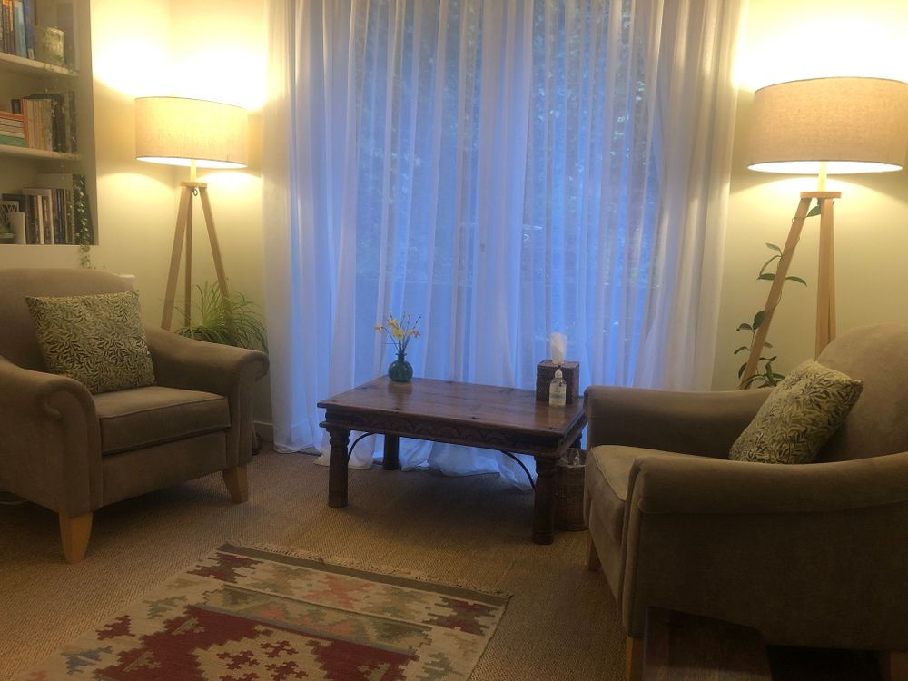 Here is my practice room in Castle Street, Hay.