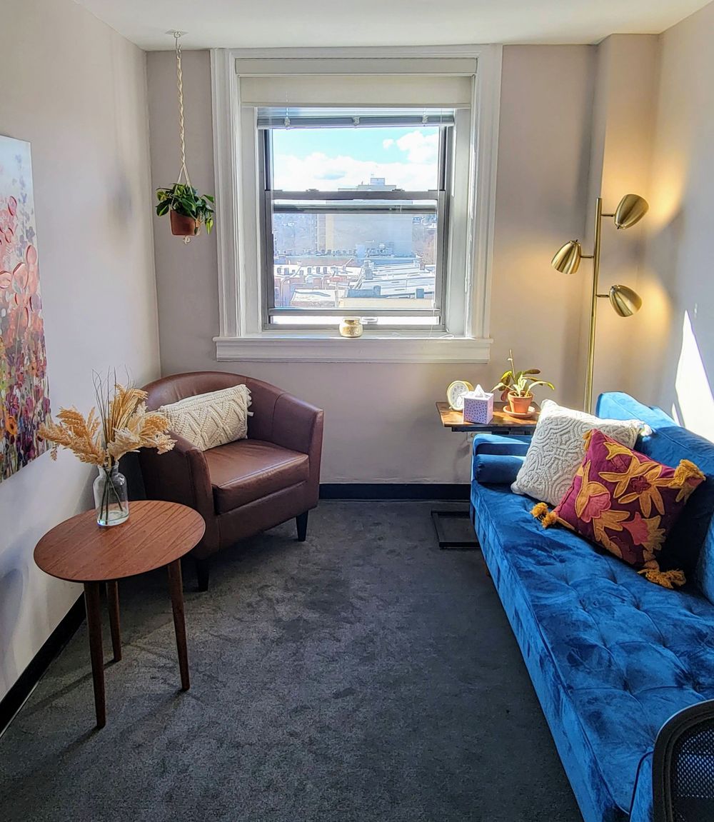 Offering sessions virtually, or in-person one block from Dupont Circle