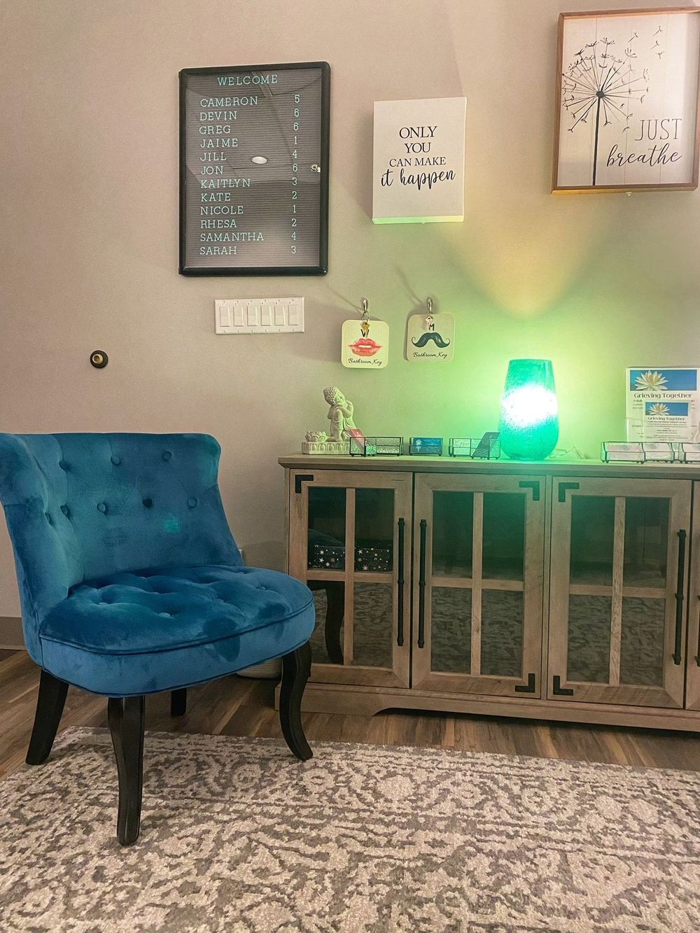 Comfortable Waiting Room