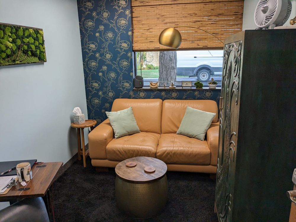 Here is my cozy little office in Northville. 