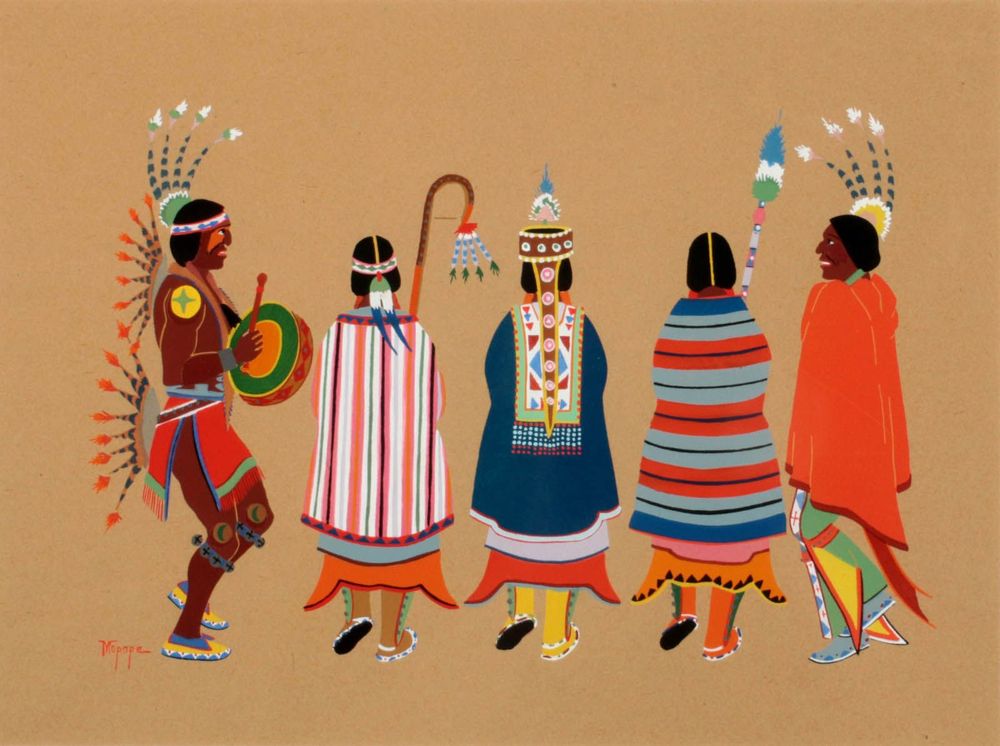 Stephen Mopope - Squaw Dance (1929)