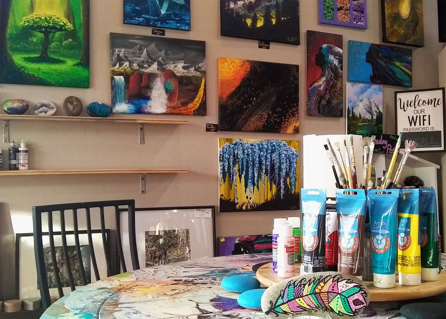 Gallery Photo of Inspiring, creative therapy space