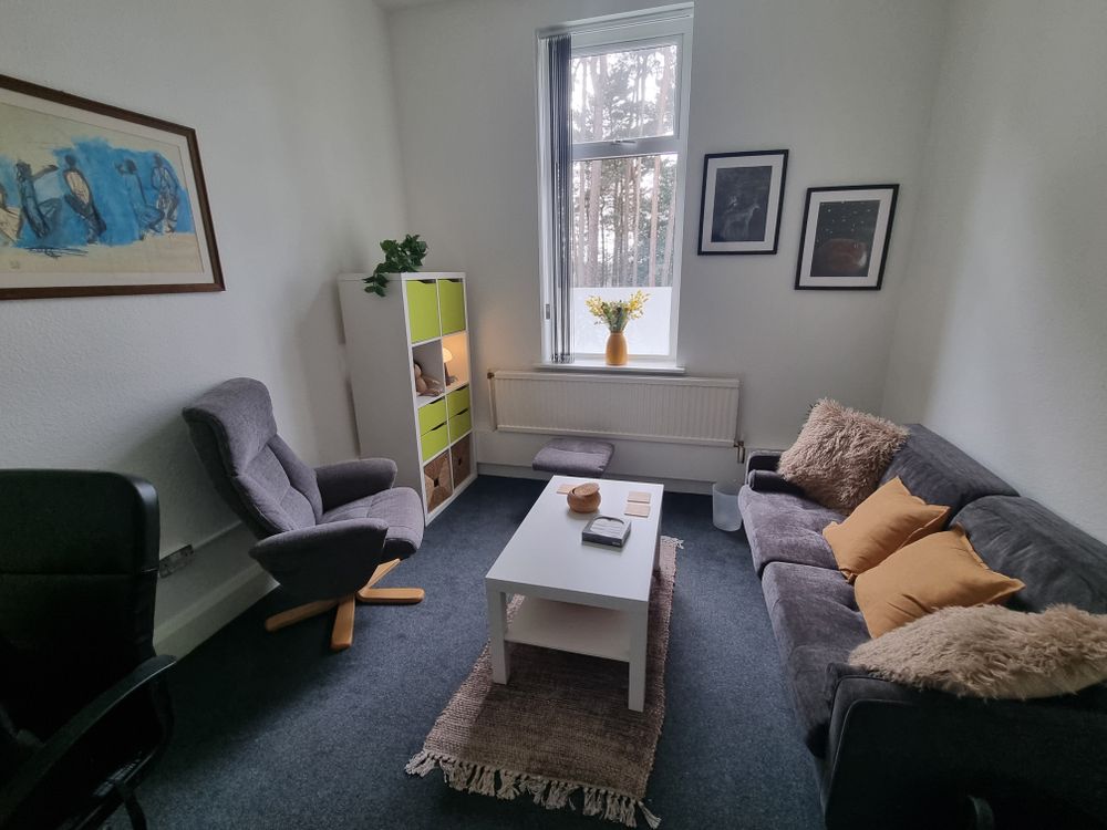 My therapy room at Ransom Wood