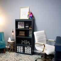 Gallery Photo of This Naperville office is great for individual sessions - it is cozy and warm.