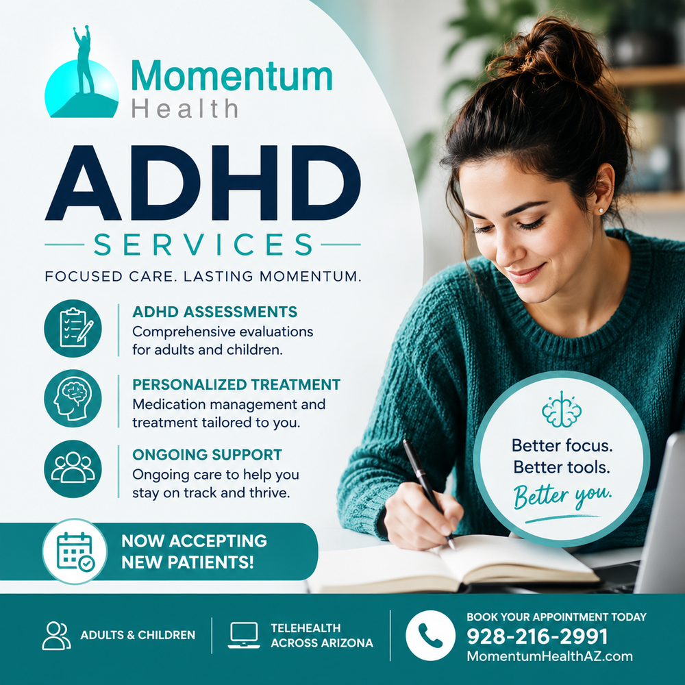 Are you are looking for ADHD Treatment near Prescott, Prescott valley, Dewy, Chino, or Flagstaff 
