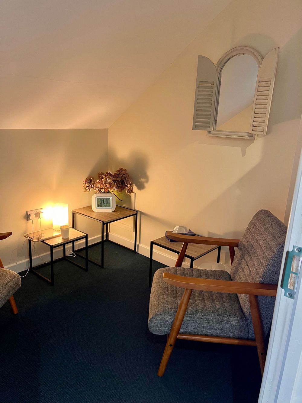 The Cozy Therapy Room - A Space to Be Held and Heard 