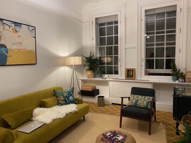 Large comfortables spaces that are peaceful and calm. 