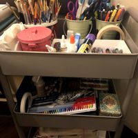 Gallery Photo of In-person art therapy sessions include all supplies.