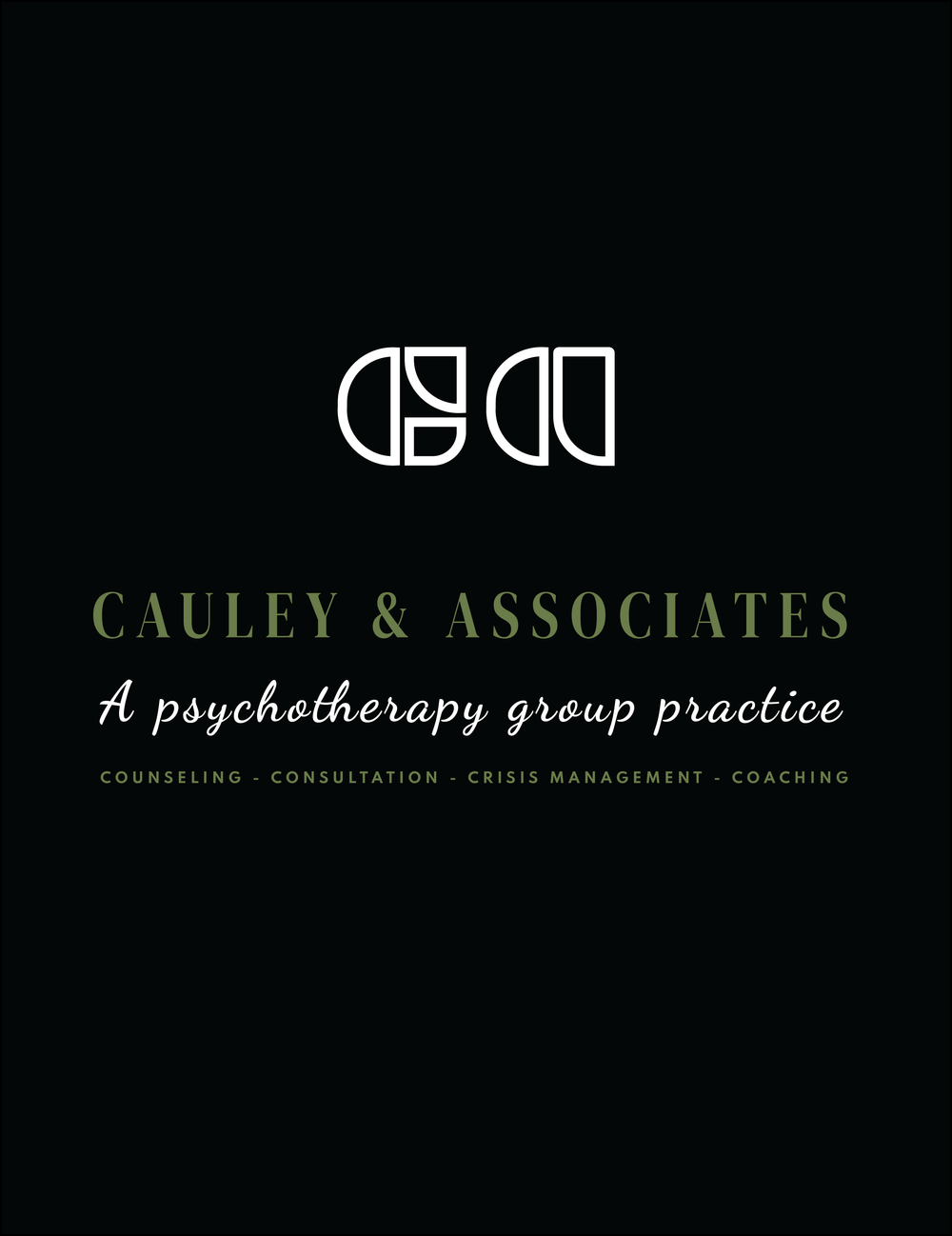 Cauley & Associates. A psychotherapy group practice. Counseling-Consultation-Crisis Management-Coaching. Healing Minds. Changing Lives.