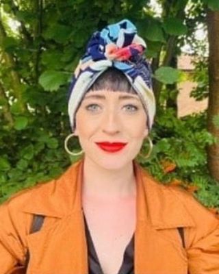 Photo of Megan hogg, Psychotherapist, MSc, HCPC-Art Therap.