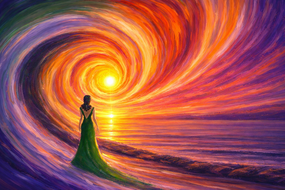 How can such a definite Being discover the depths of an indefinite Universe? Through the Self.