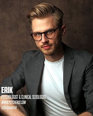 Photo of Erik Rusowicz, Psychologist, MSc, GMBPsS