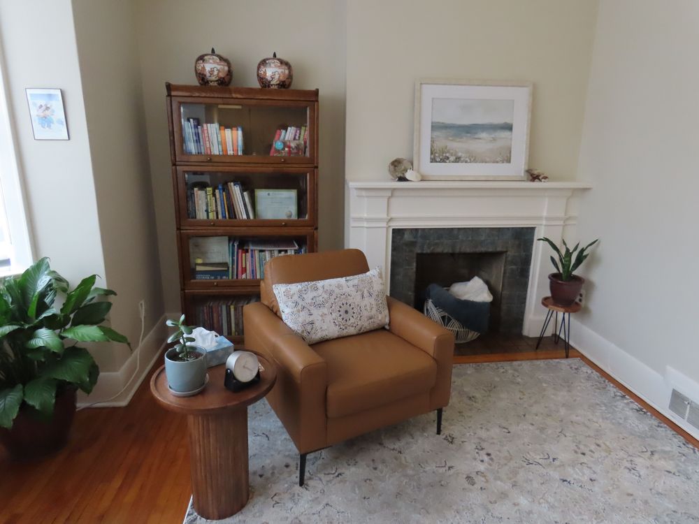 Welcome to a comfortable, calming space.