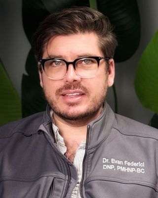 Photo of Evan Federici, Psychiatric Nurse Practitioner