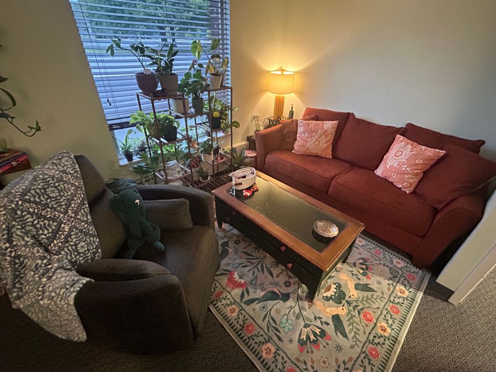 My cozy little therapy space