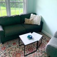 Gallery Photo of Welcome to my office! Sessions include traditional talk therapy, art therapy, and there are even a few therapy games if you are nervous.