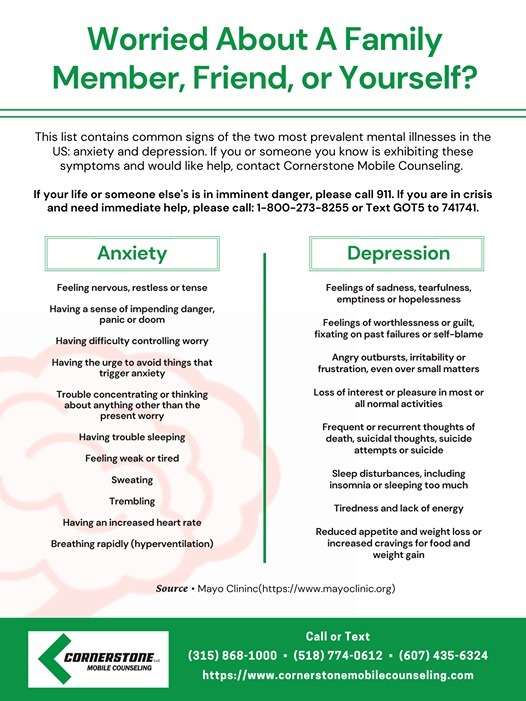 Cornerstone Mobile Counseling, Clinical Social Work/Therapist, Herkimer